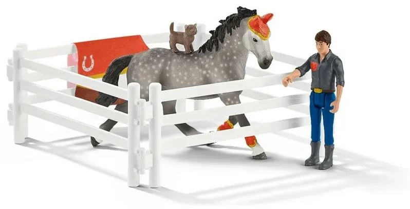 Mia și setul de călărie Schleich 42443