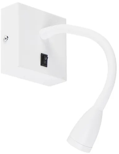 Lampă de perete modernă flexibilă albă LED - Flex