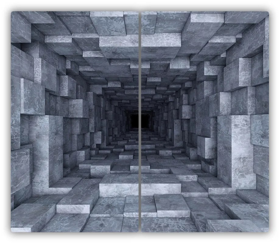 Tocator din sticla Tunel