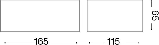 Ideal Lux - Aplica de perete pentru exterior TWIN 1xG9/28W/230V IP44 maro