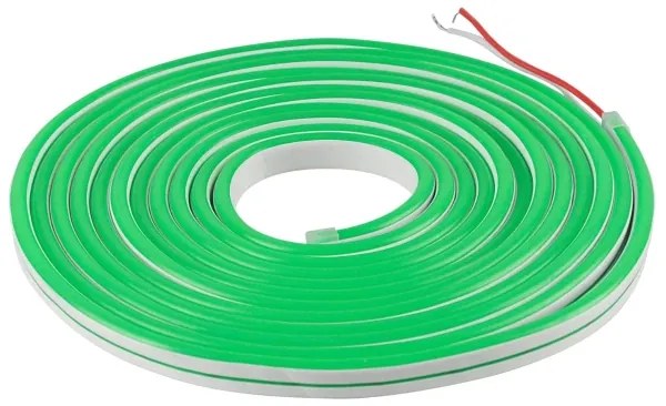 Benzi LED NEON 5 m LED/23W/12V IP65 verde