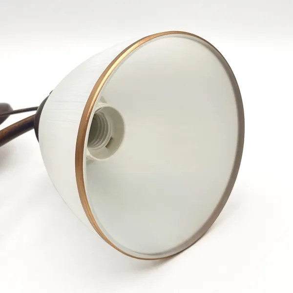 Lustră pe lanț RETRO 2xE27/60W/230V cupru/patină