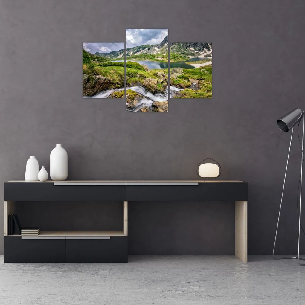 Tablou - Vedere la Muntele Rila (90x60 cm)