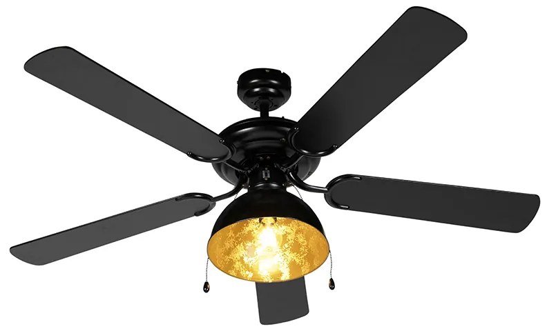 Ventilator de tavan industrial negru - Mistral Magna