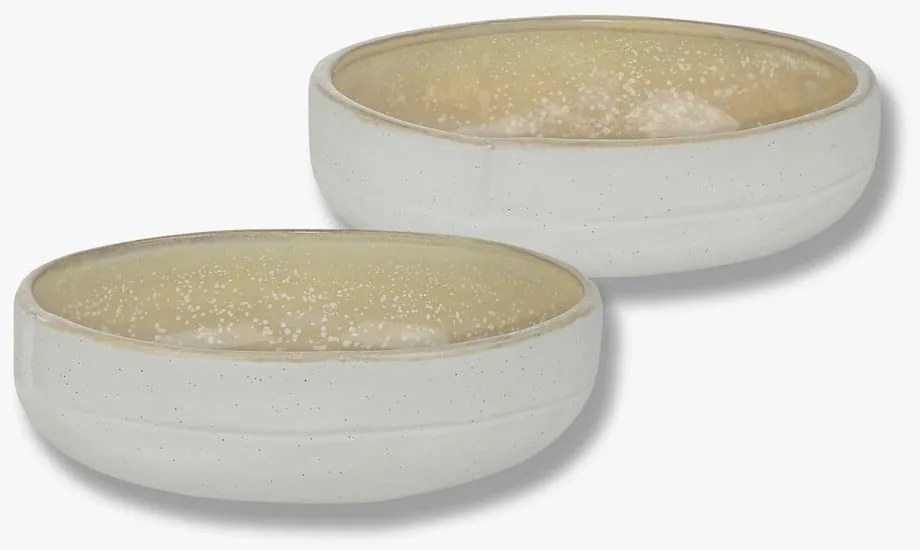 2 boluri mici din piatră ø 13,5 cmSand Grain – Mette Ditmer Denmark