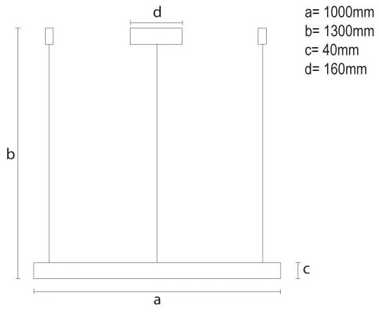 Lustră LED dimabilă pe cablu LED/72W/230V 3000-6500K + telecomandă