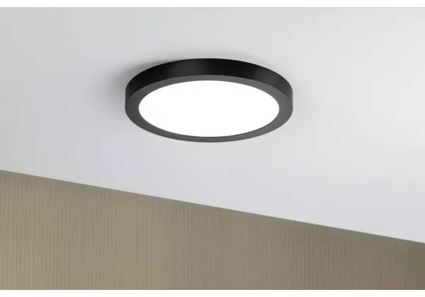 Plafonieră LED/22W ABIA 230V neagră Paulmann 71025