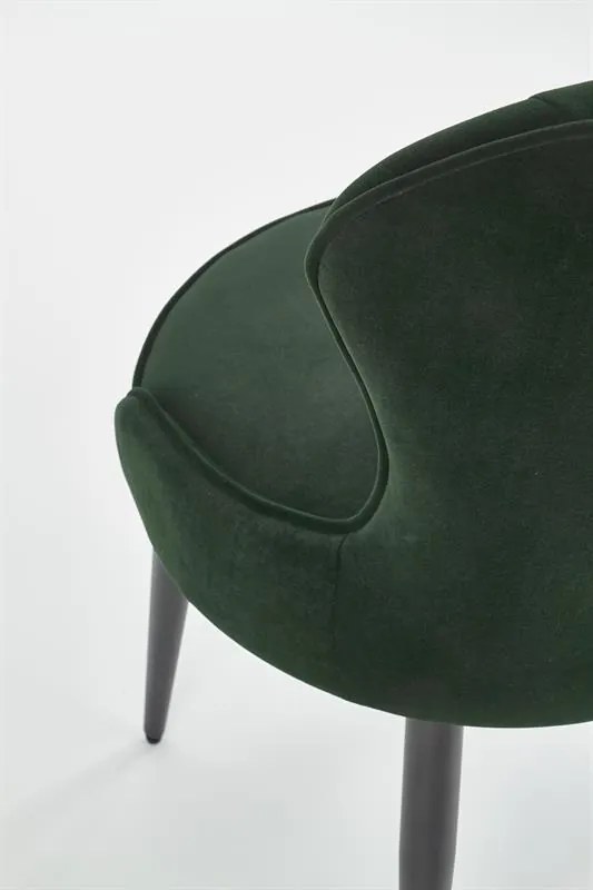 Set 6 scaune K366 velvet verde