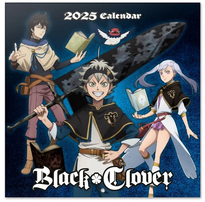 Calendar 2025 Black Clover