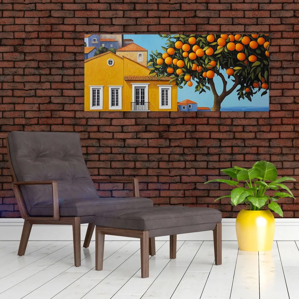 Tablou - Portocal (120x50 cm)