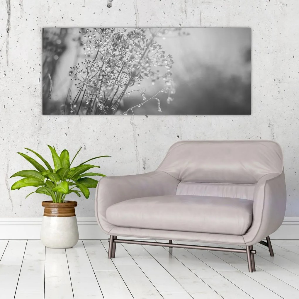 Tablou - Pajiște după ploaie (120x50 cm)