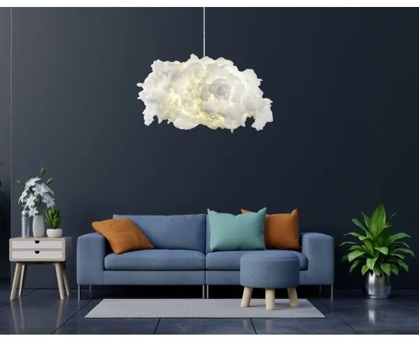 Lustră pe cablu SERENITY 1xE27/40W/230V alb