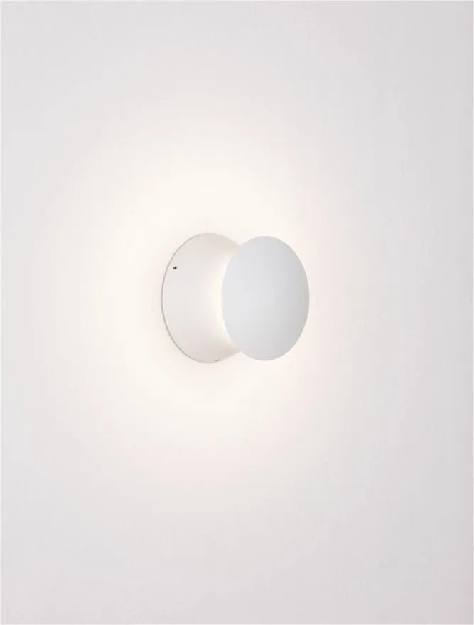 Mini Aplica perete exterior, Protectie IP65, RAY alb