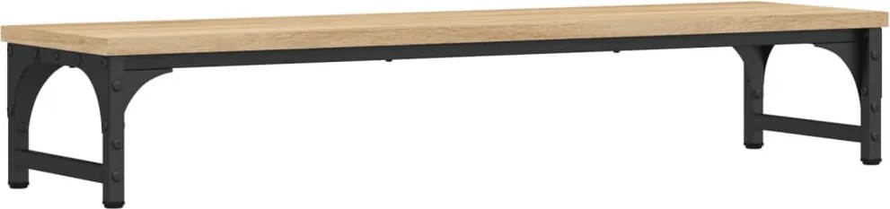 vidaXL Suport pentru monitor stejar sonoma 85x23x15,5 cm lemn compozit