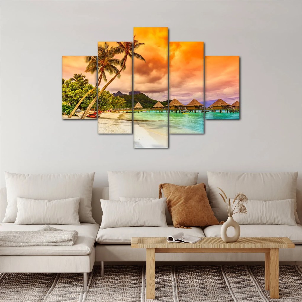 Tablou - Insula Bora Bora (150x105 cm)