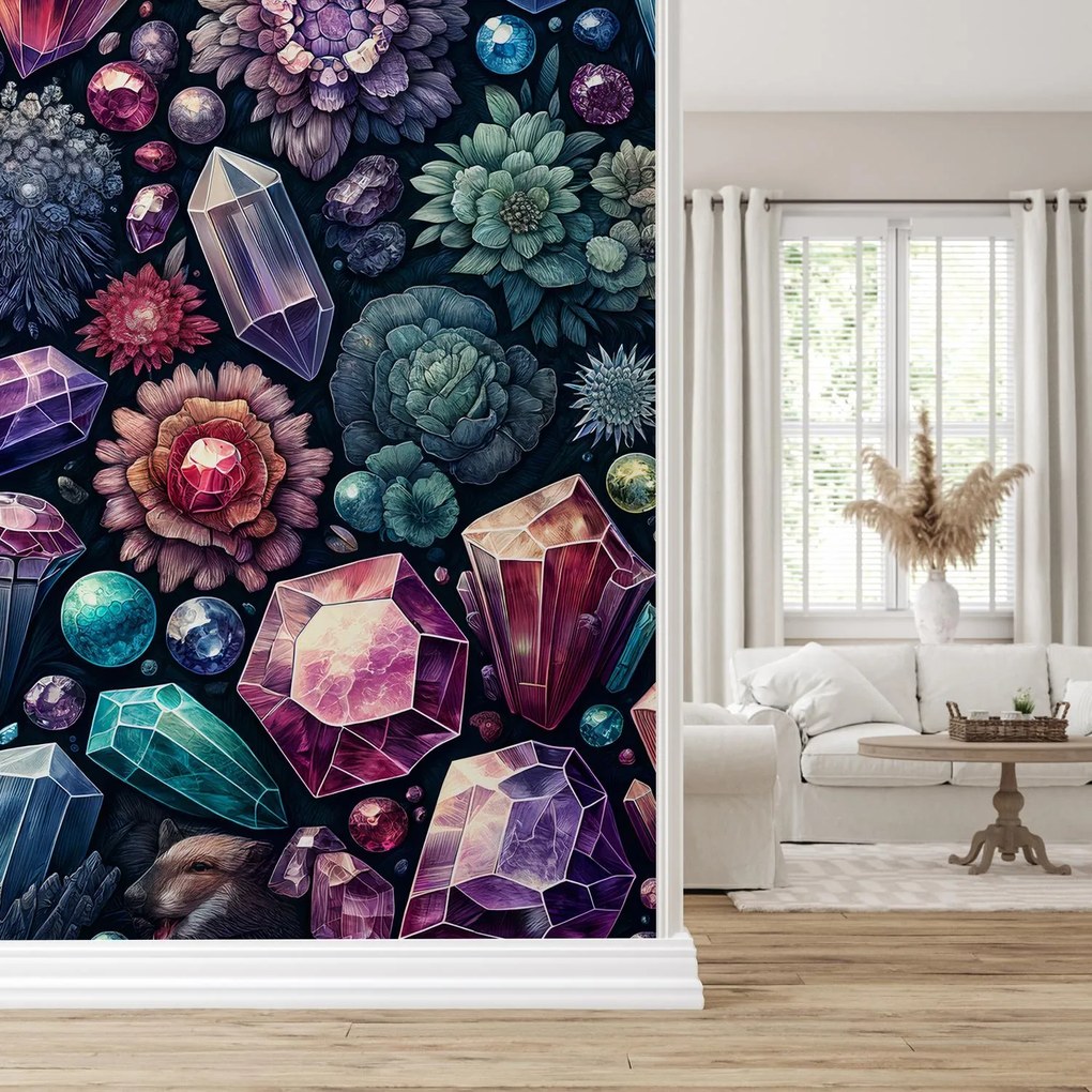 Fototapet - Diamante florale (147x102 cm)