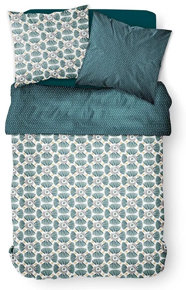 Lenjerie de pat boho, reversibila, 220 x 240 cm