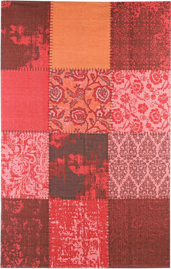 Covoras multicolor textil pentru baie Baltimora 70 cm x 140 cm