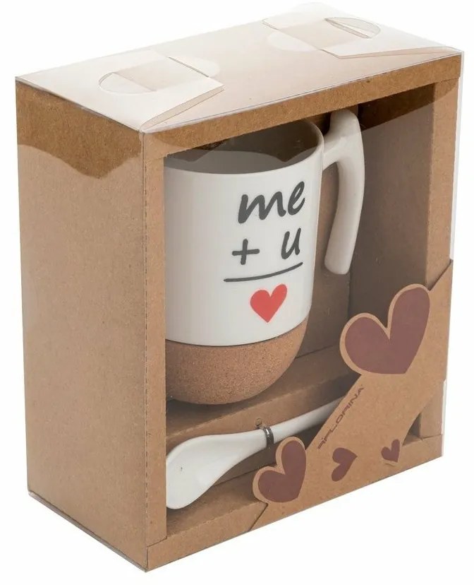 Florina Cană din porțelan Me+U, 250 ml