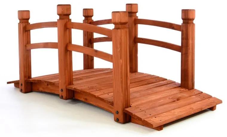 Pod de grădină din lemn- Garth - 150 x 67 x 65 cm