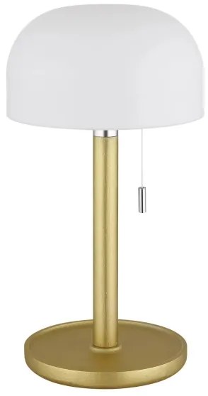 Lampă LED de masă Globo 21016M NORMAN LED/1,5W/3,7V 3000/4200/6000K alamă