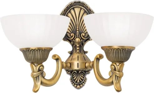 Sticlă de schimb universală ROCCA pentru dulie E27, diametru 17 cm, albă