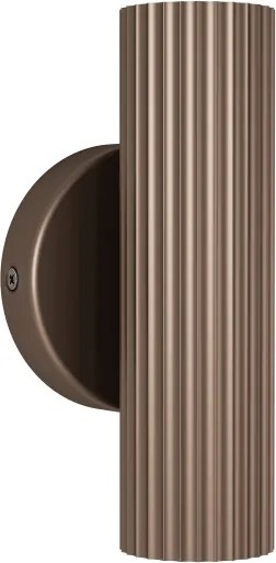 Eglo 902036 - Aplică de perete PORTILLO 2xGU10/5W/230V maro