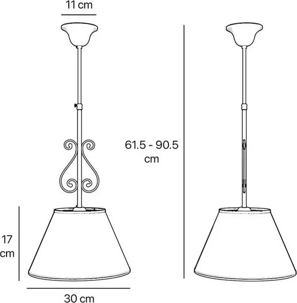 Lustra suspendata design clasic italian Bruxelles