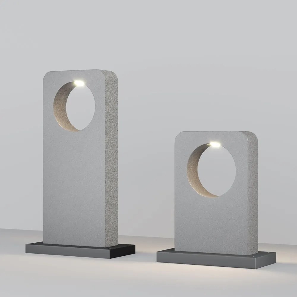Stalp exterior LED IP65 Betone H-74cm