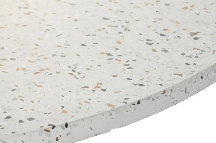 Masa dining, din lemn de acacia si blat din terrazzo, Carly