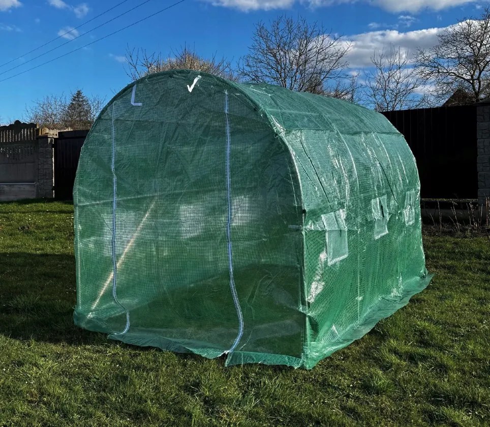 Solar de grădină ranforsat PREMIUM 2 × 3 m + CADOU