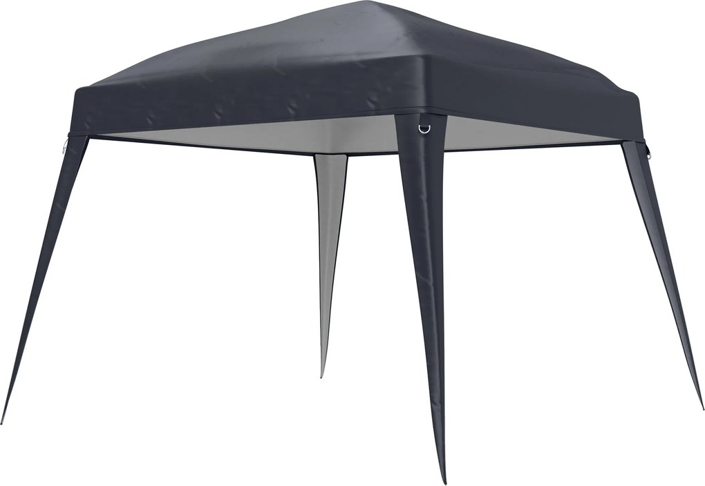 Outsunny Husă de schimb pentru pavilion, prelată de schimb pentru pavilion de grădină 3 x 3 m, înlocuitor acoperiș cort de grădină, UPF50+, țesătură Oxford, gri închis | Aosom Romania