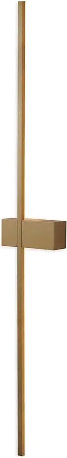 Aplica de perete LED AISHA, 20 W, 230 V, 4000 K, 120 cm, auriu