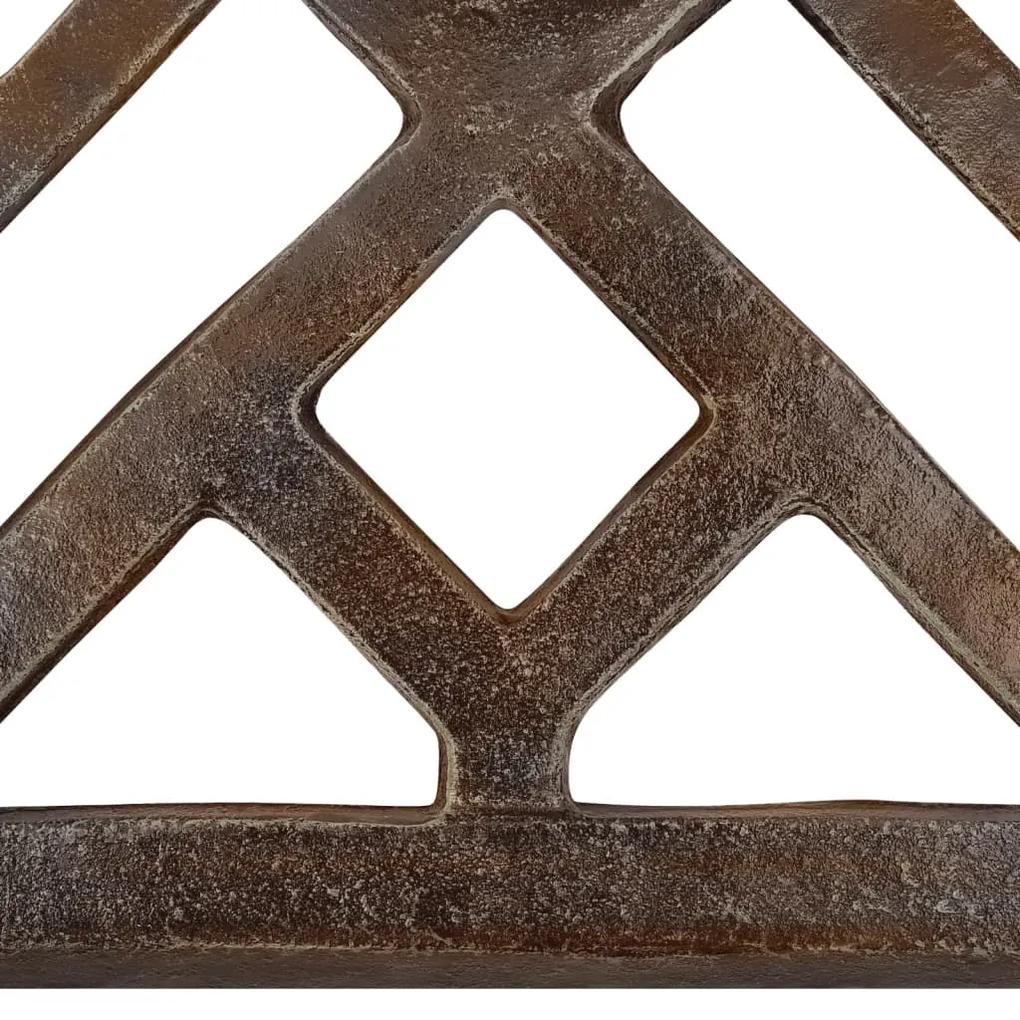 Baza de umbrela, bronz, 44x44x31 cm, fonta Bronz, 44 x 44 x 31 cm