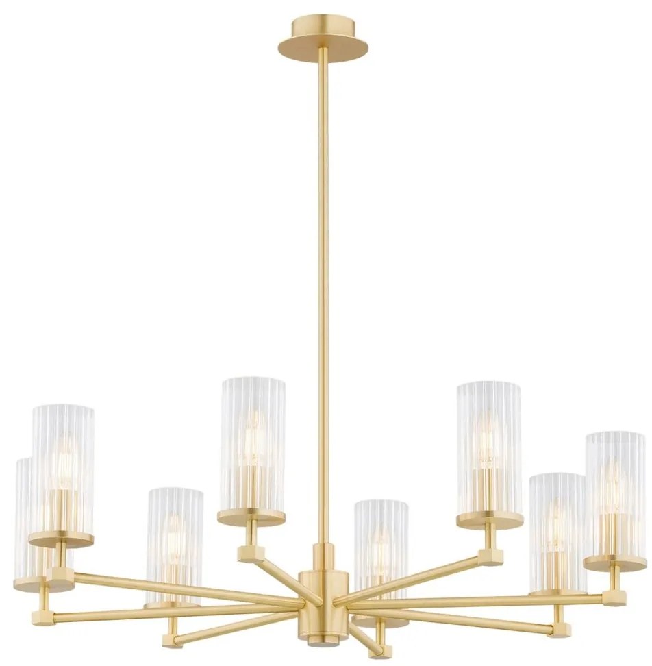 Candelabru elegant realizat din alama Hampton 8L