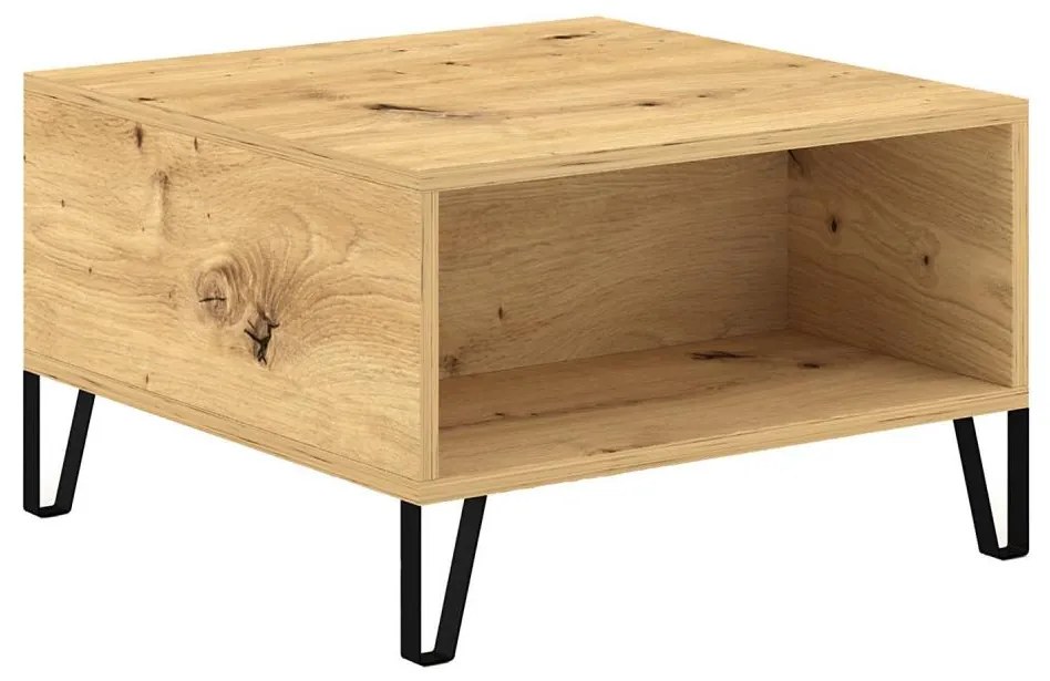 Masă de cafea SULA, stejar artisan