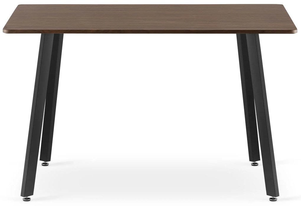 Masa de sufragerie maro cu blat in decor frasin ESTE 120x80