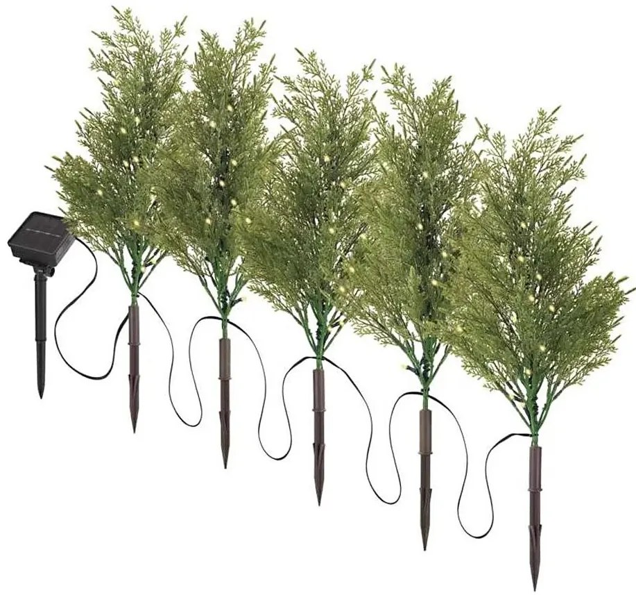 Decorațiune solară 50xLED/3W/1,2V 600 mAh IP44