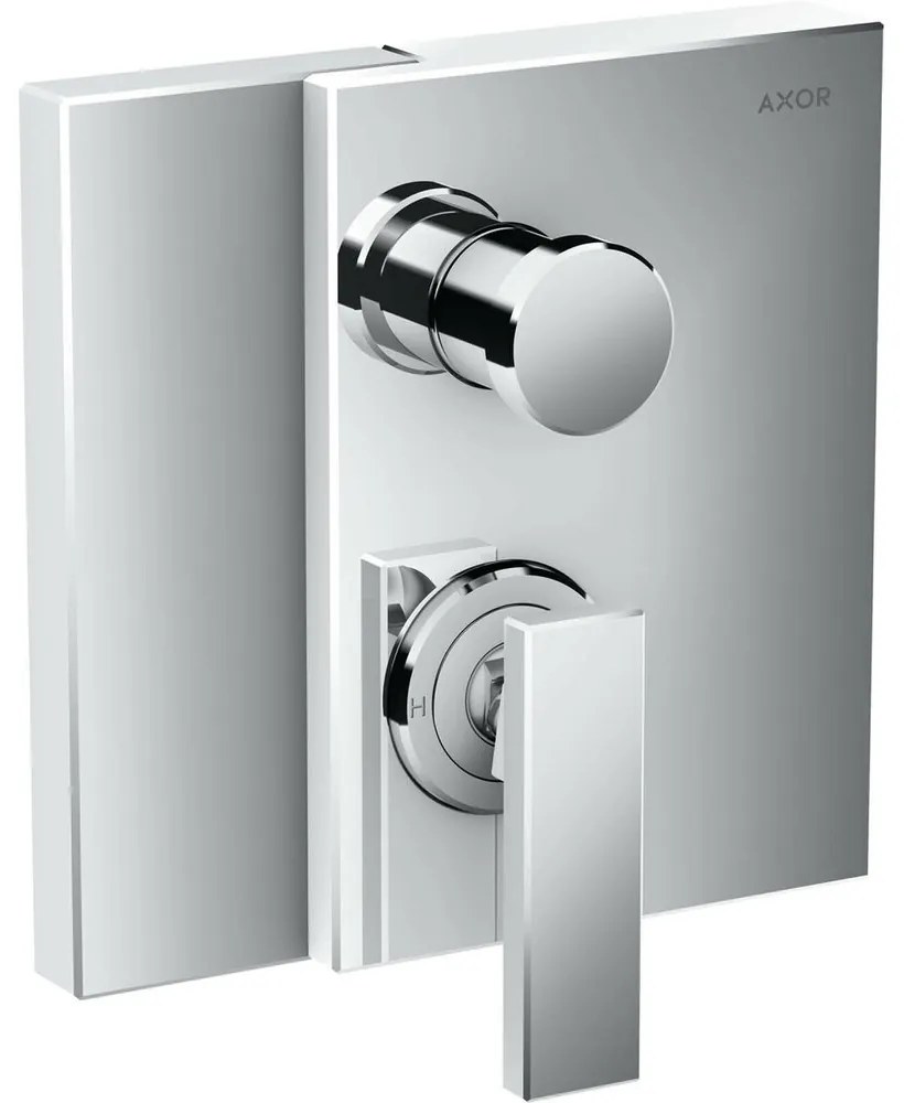 Baterie cada monocomanda incastrata Hansgrohe Axor Edge cu 2 functii