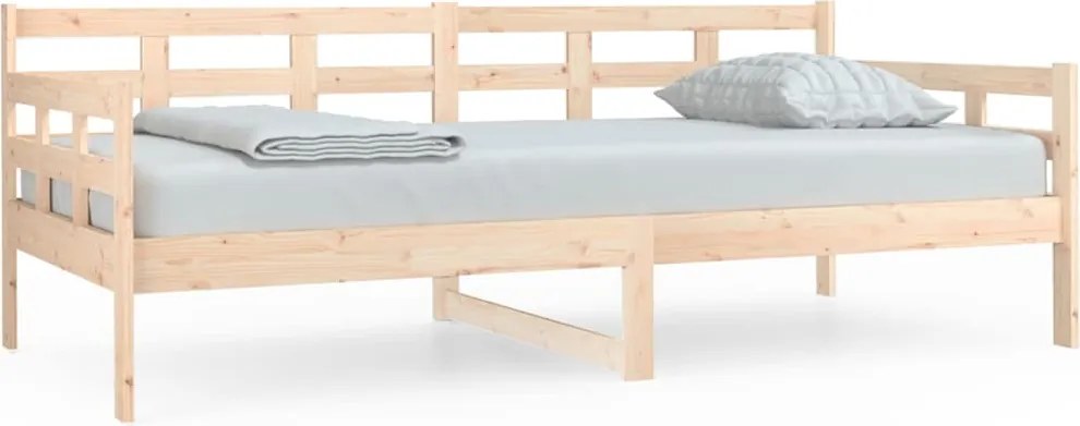 vidaXL Pat de zi, 90x190 cm, lemn masiv de pin