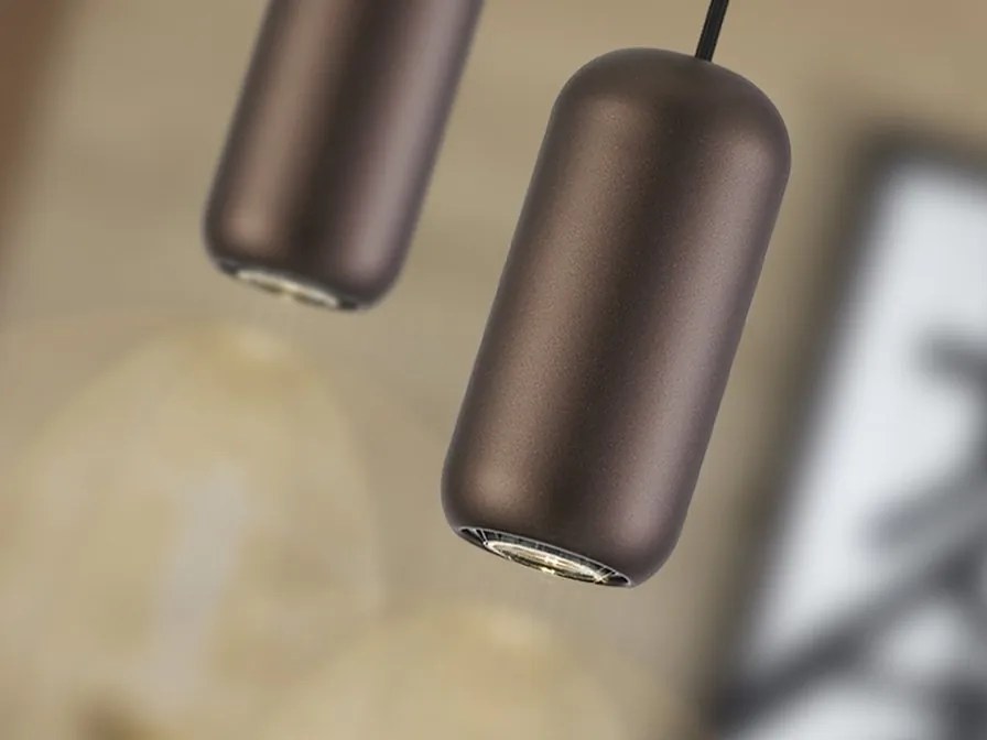 Pendul design moderm Nimes maro