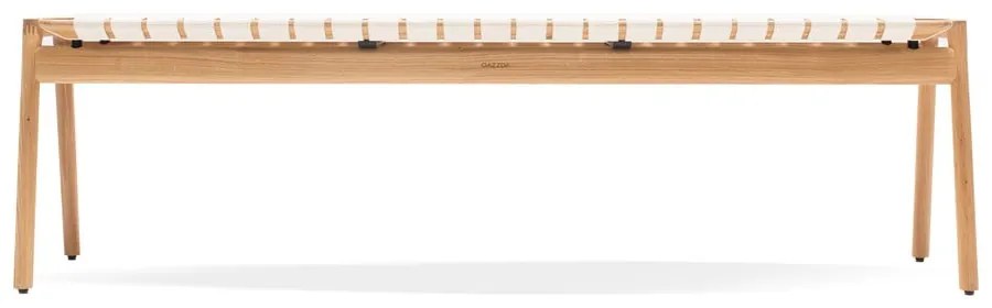 Bancă alb-natural Klupa - Gazzda