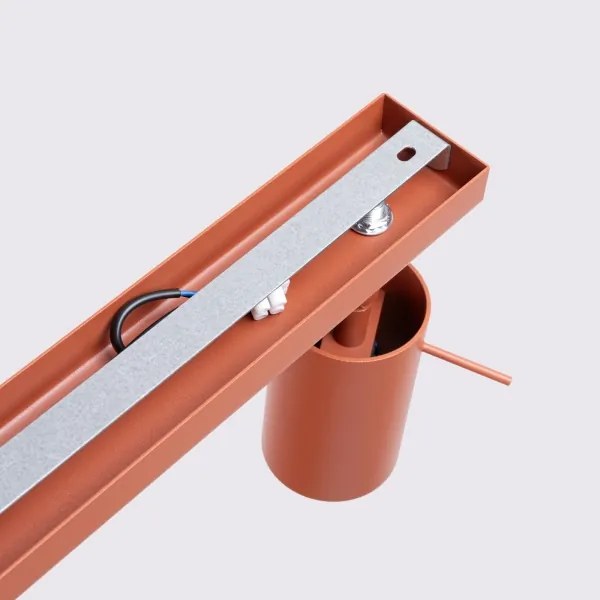 Spot Sollux SL.1511 RING 6xGU10/10W/230V roșu