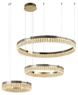 THALIA Lustră LED dimabilă cu cristale suspendată pe cablu LED/120W/230V 3000-6000K + telecomandă