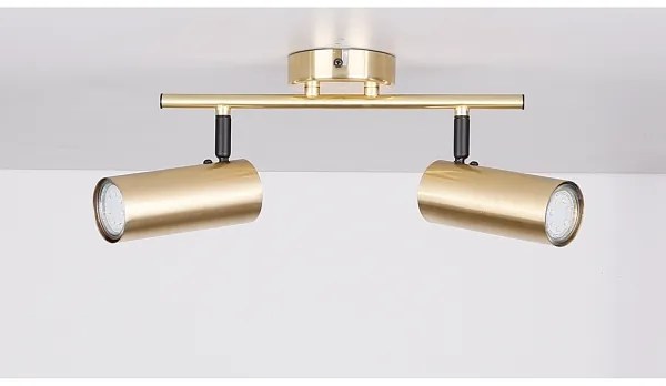 Spot COLLY 2xGU10/15W/230V auriu