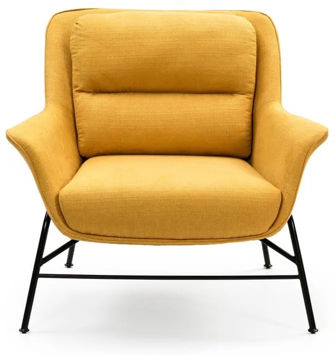 Fotoliu Teulat Sadira, galben