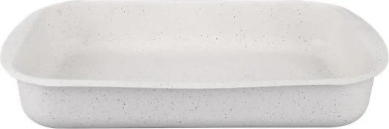 Tava de copt Oliver Voltz Nice OV51222E35S, 35x24x5,5 cm, Acoperire marmura, Fara PFOA, Crem
