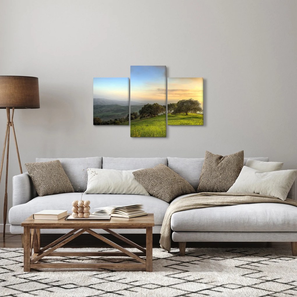 Tablou - Privire de pe deal (90x60 cm)