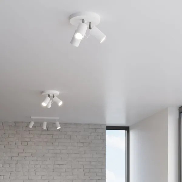 Spot RING 3xGU10/40W/230V alb Sollux SL.1015