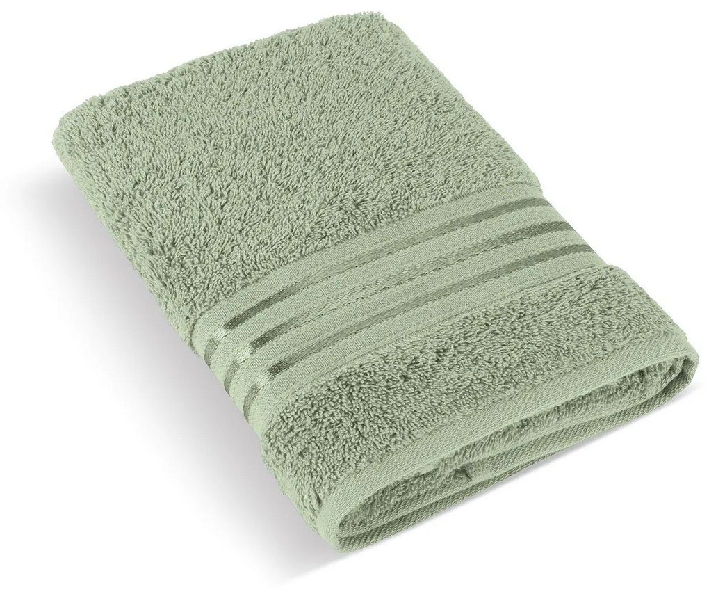 Prosop frotir Bellatex colecția Linie verde, 50 x 100 cm, 50 x 100 cm